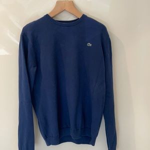 Navy Lacoste Cardigan sweater